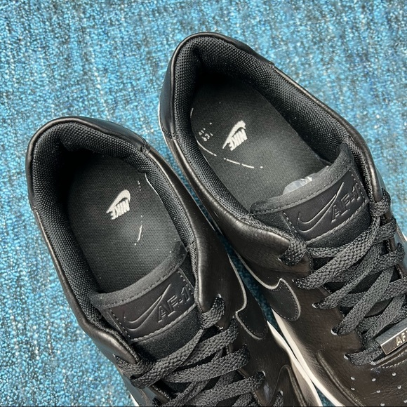 Nike Air Force 1 Sage Low Sneakers in Black White - Picture 3 of 7